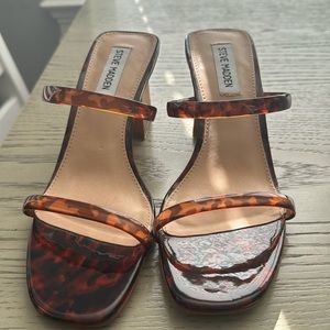 Steve Madden Tortoise Shell Honey Heels